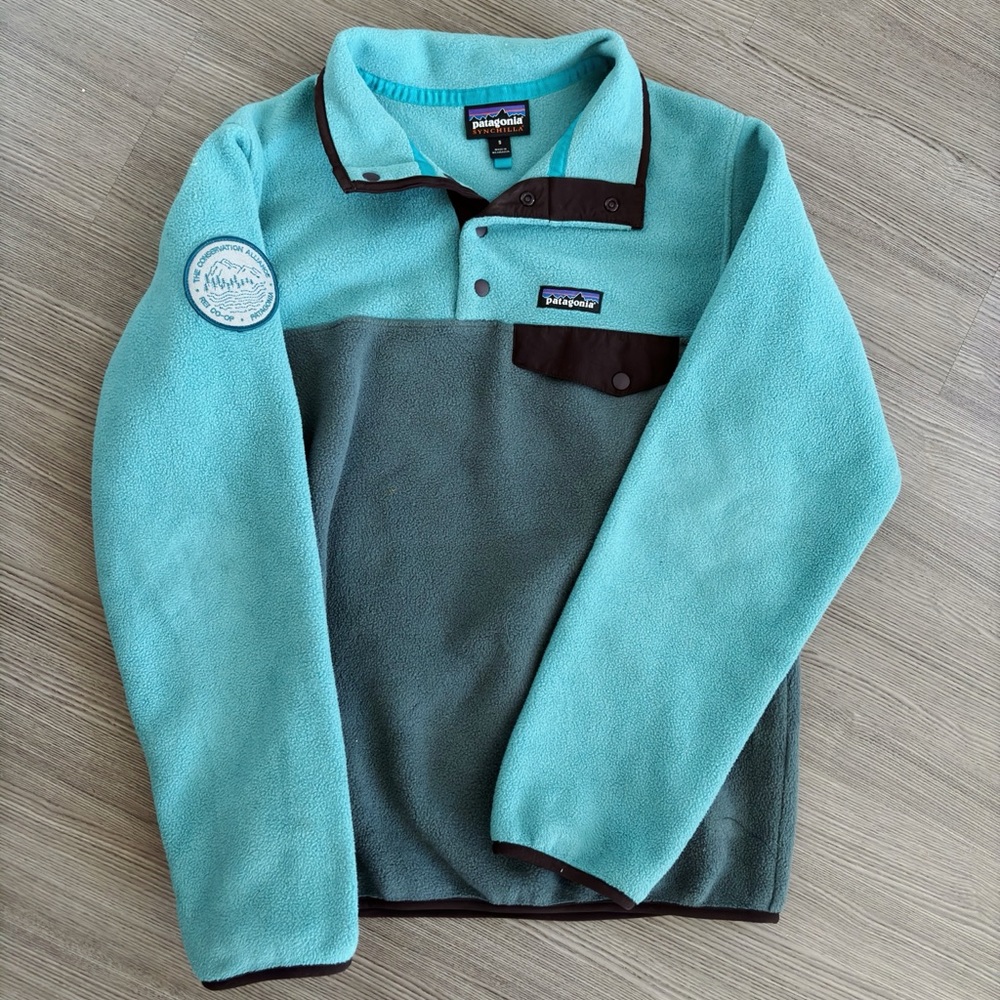 patagonia snap t pullover